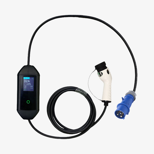 7kW Portable Electric Vehicle Charger Gun with 32A Indicator Light Model for New Energy Vehicles