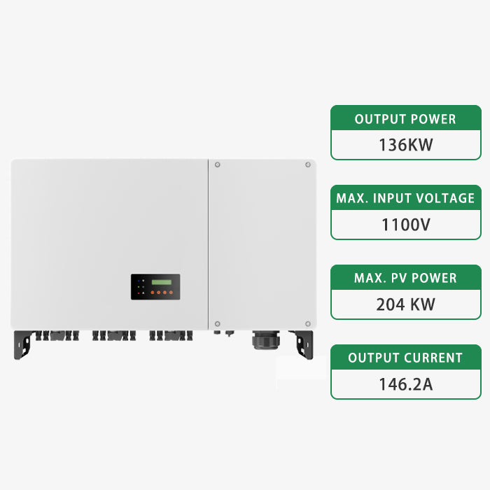 Mibet Three Phase On-grid Inverter EET125K/136K-M1